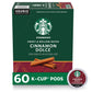 Starbucks K-Cup Coffee Pods, Cinnamon Dolce, 100% Arabica, 60 Pods (10 Count Pack of 6)