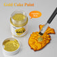Gold Food Coloring Metallic Glitter Paint For Baking-Wayin Upgraded Vibrant Color Edible Glitter Cake Paint For Art Decorative F