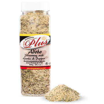 Cool Runnings Adobo Seasoning Spice Blend with Pepper & Garlic, 800g (28.2 Ounce) for Meats, Vegetables, Fish & Stews
