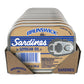 Brunswick Wild Caught Sardines In Soybean Oil, 3.75 Oz Can (Pack Of 12) - 14G Protein Per Serving - Gluten Free, Keto Friendly, 