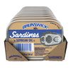 Brunswick Wild Caught Sardines In Soybean Oil, 3.75 Oz Can (Pack Of 12) - 14G Protein Per Serving - Gluten Free, Keto Friendly, 