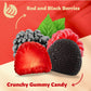 Berries Gummy Candy | 1-Pound Bag | Crunchy Raspberry And Blackberry Chews
