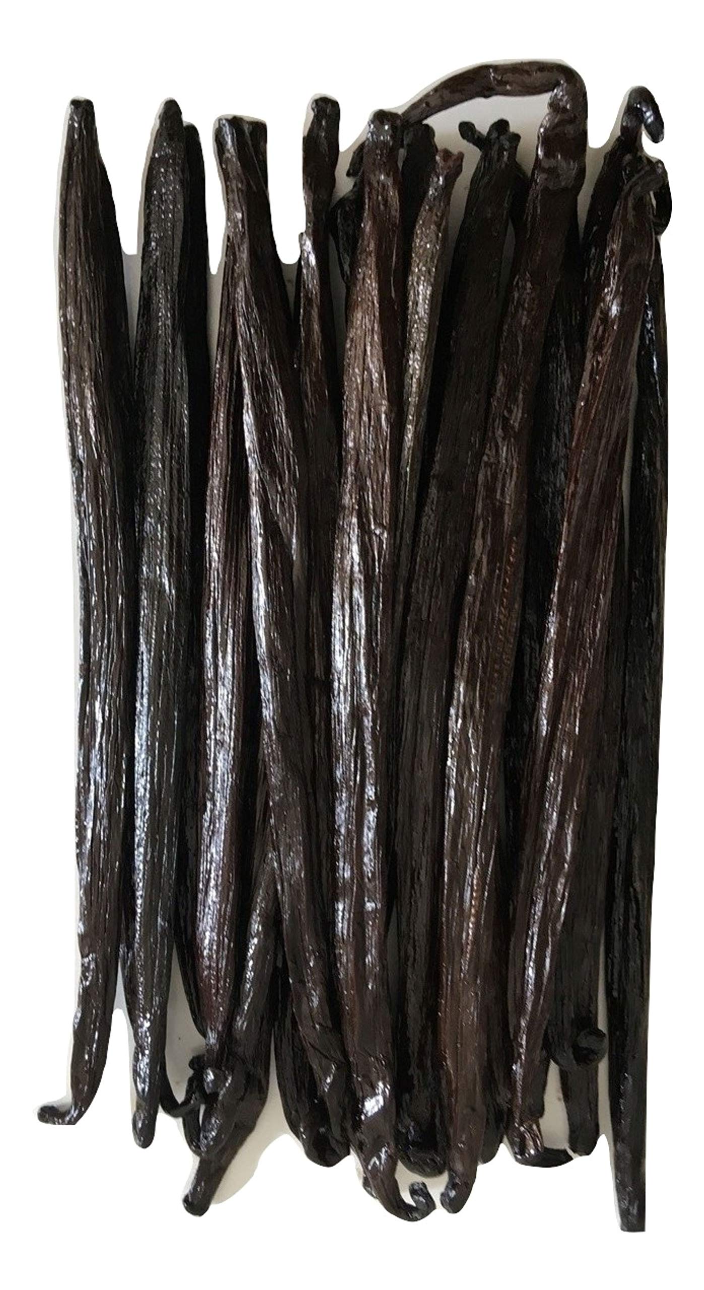 FITNCLEAN VANILLA 25 Vanilla Beans Grade A Tahitian for Extract, Cooking, Baking 6-7 Non-GMO