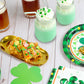 St. Patricks Day Sprinkles - 10 Oz - Green Shamrock Sprinkles - Clover Cupcake Toppings - Bulk Shamrock Shaped Quins For Cookies