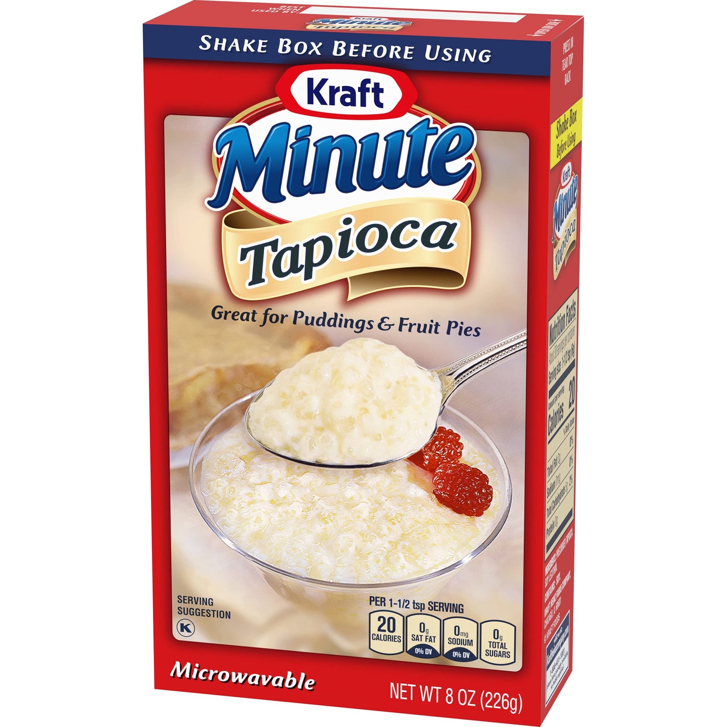 Kraft Minute Tapioca, 8-Ounce Units (Pack of 12)