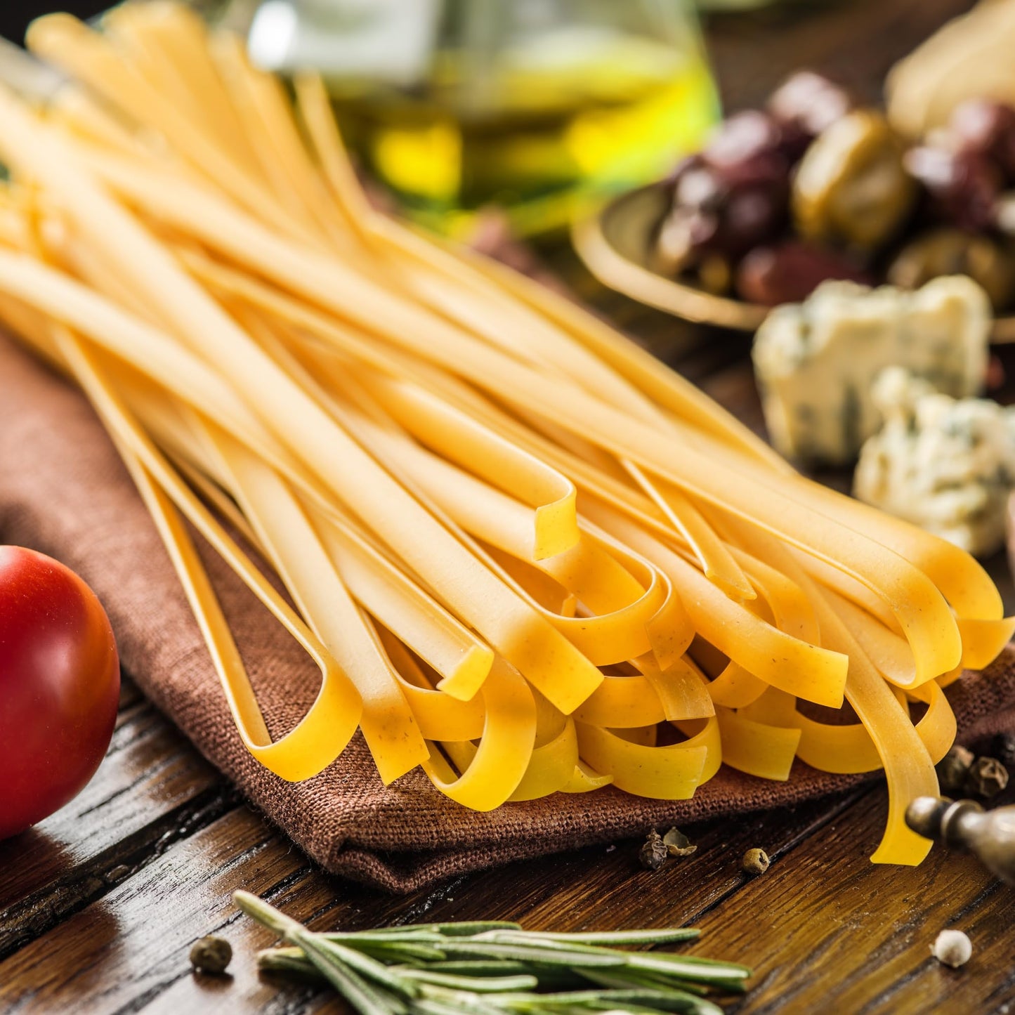 Sanniti Artisanal Gluten Free Pasta di Gragnano Imported From Italy, 17.6 oz (Pappardelle)
