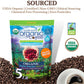 5LB Subtle Earth Organic Decaf - Swiss Water Process Decaf - Medium Dark Roast - Whole Bean Coffee - Low Acidity - Organic Certi