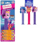 DOUzzle Kosher Pez Candy & My Little Pony Dispenser + 3 Assorted Fruit Refills (Pack of 1) Gluten Free, Kosher Parve, USA Made