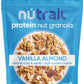 NuTrail 17g Protein Nut Granola Cereal, Vanilla Almond, No Sugar Added, Keto, Low Carb, Gluten Free, Grain Free, Healthy Breakfa