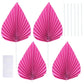 Gyufise 6Pcs Paper Palm Fan Cake Topper Palm Spear Leaves Fan Cake Pick Decoration For Diy Craft Project Home Made Wedding Brida