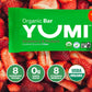 Yumi Organic Toddler Snacks Bars - Gluten-Free, No Added Sugar, 7+ Vegetables, Soft-Baked Crust, Yumi Bars Healthy Toddler Organ