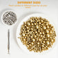 Kasvan Gold And Silver Sugar Sprinkles - Edible Candy Pearls With 4-Claw Sprinkle Pen,8.32Oz, Gift Box Pack, Baking Cake Decorat