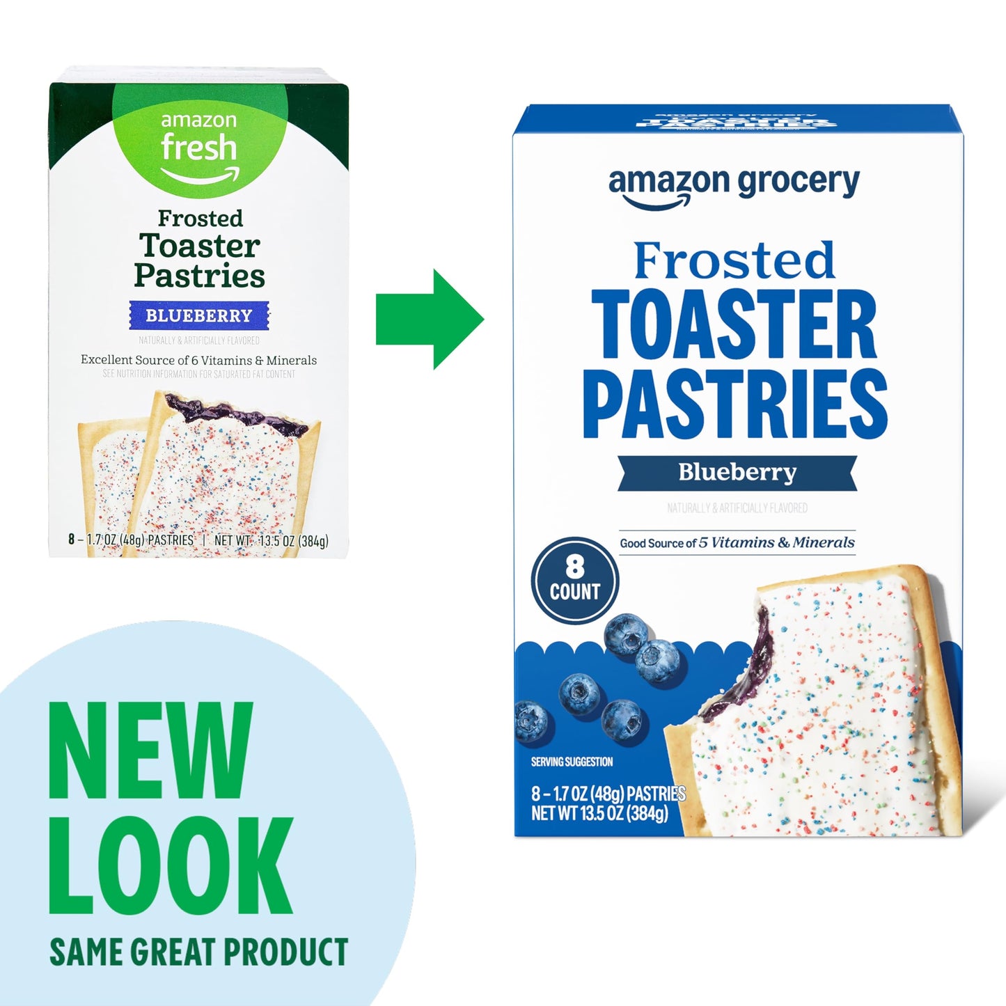large online retailer Grocery Frosted Toaster Pastries Blueberry 13.5 Oz 8 Ct