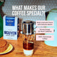 Nguyen Coffee Supply Truegrit Robusta Medium Roast Whole Coffee Beans 80 oz Single Origin Low Acid High Caffeine