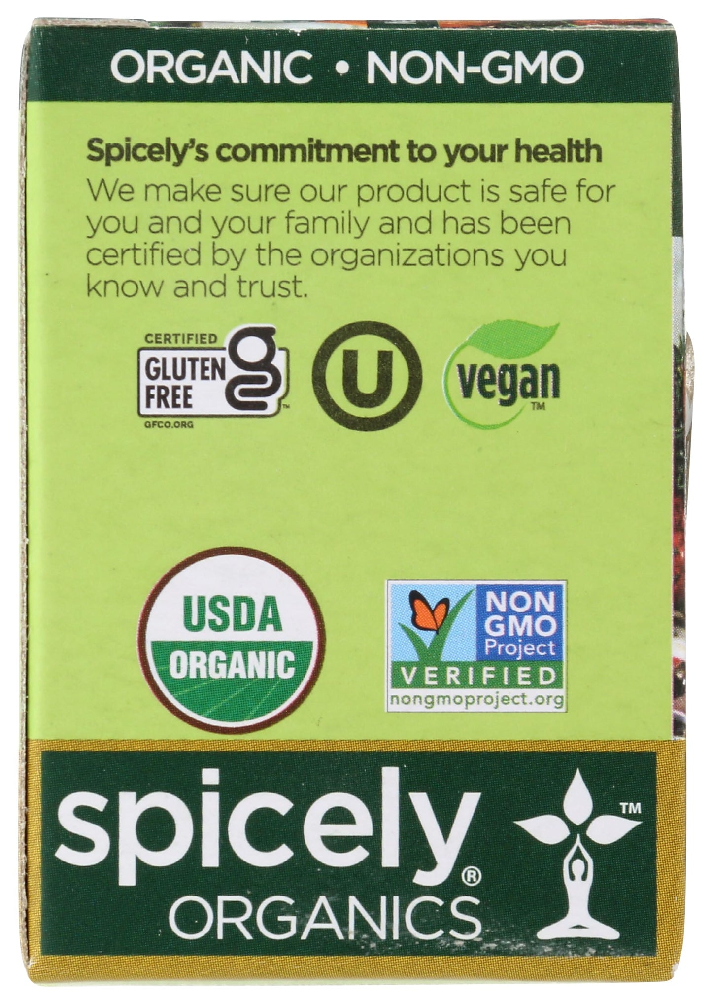 Spicely Organic Poultry Seasoning 0.35 Oz Certified Gluten Free
