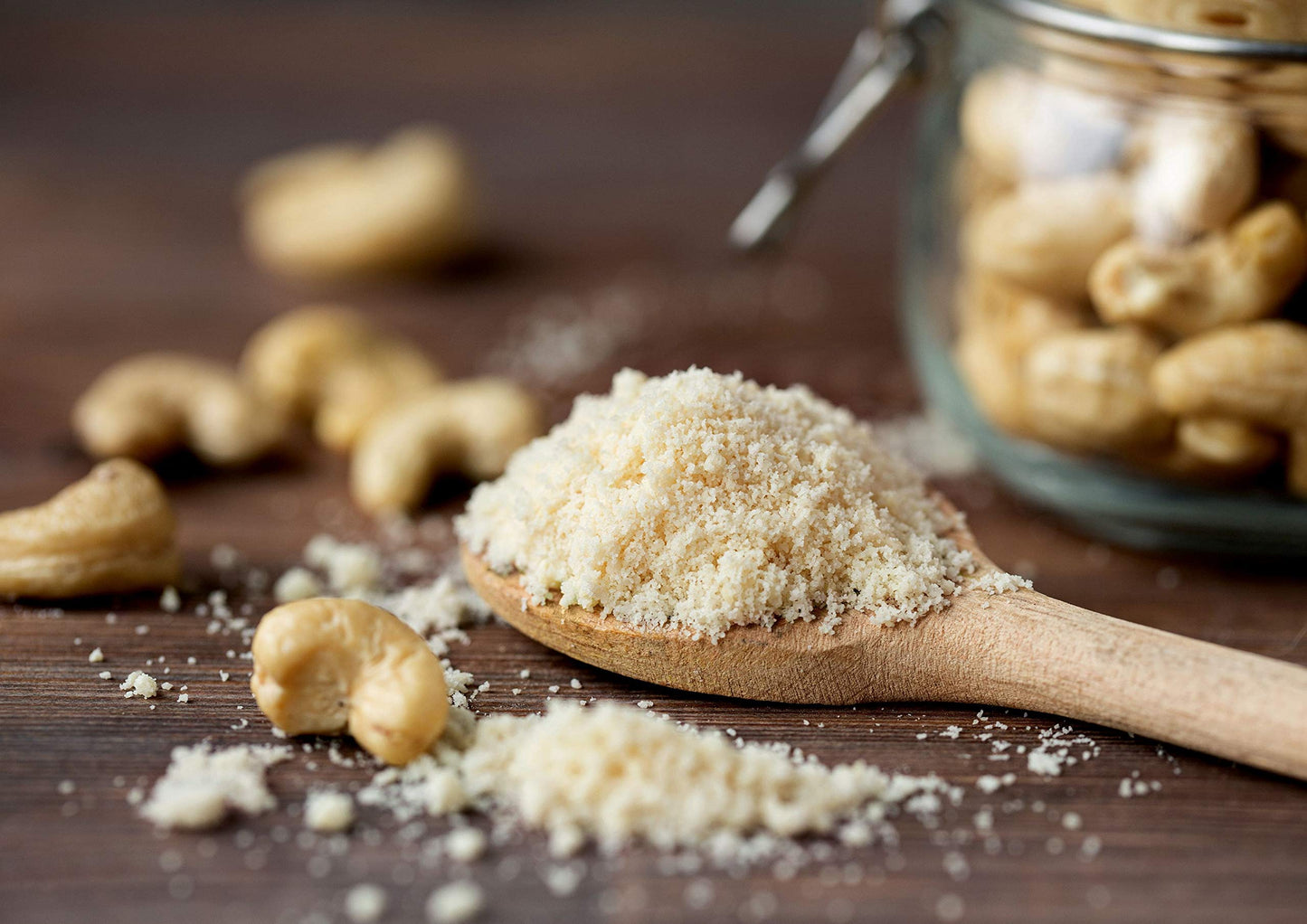 Food To Live Organic Cashew Flour, 8 Ounces - Non-Gmo, Ground Nuts, Raw Powder, Natural, Vegan, Paleo, Kosher, Bulk, Protein, Di