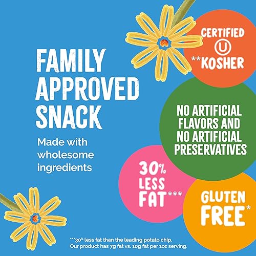 Sensible Portions Garden Veggie Snacks - Veggie Straws, Gluten Free, Snack Size Sea Salt, 1 Oz (Pack of 24)