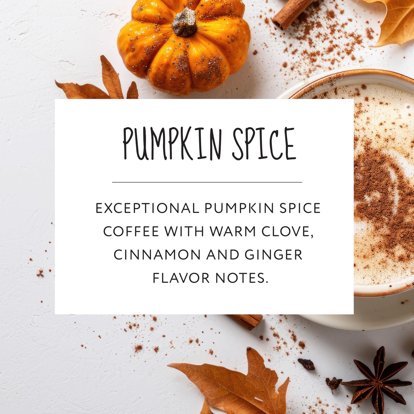 Paramount Roasters, Fall In Love Pumpkin Spice Flavored Coffee,1-12 Ounce Ground Package
