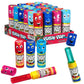 Push Pop Halloween Candy - Individually Wrapped Bulk Lollipops - 24 Ct Hard Candy In Assorted Flavors, Fun Candy For Kids, Party