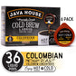 Java House Cold Brew Coffee, Colombian Medium Roast Coffee Concentrate Liquid Pods, Enjoy Hot Or Iced, 1.35 Fluid Ounces (Pack O