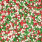 Christmas Tree Sprinkles - 1.7 Pounds - Bulk Red And Green Confetti Sprinkles - Holiday Sprinkles For Cookie Decorating - Christ