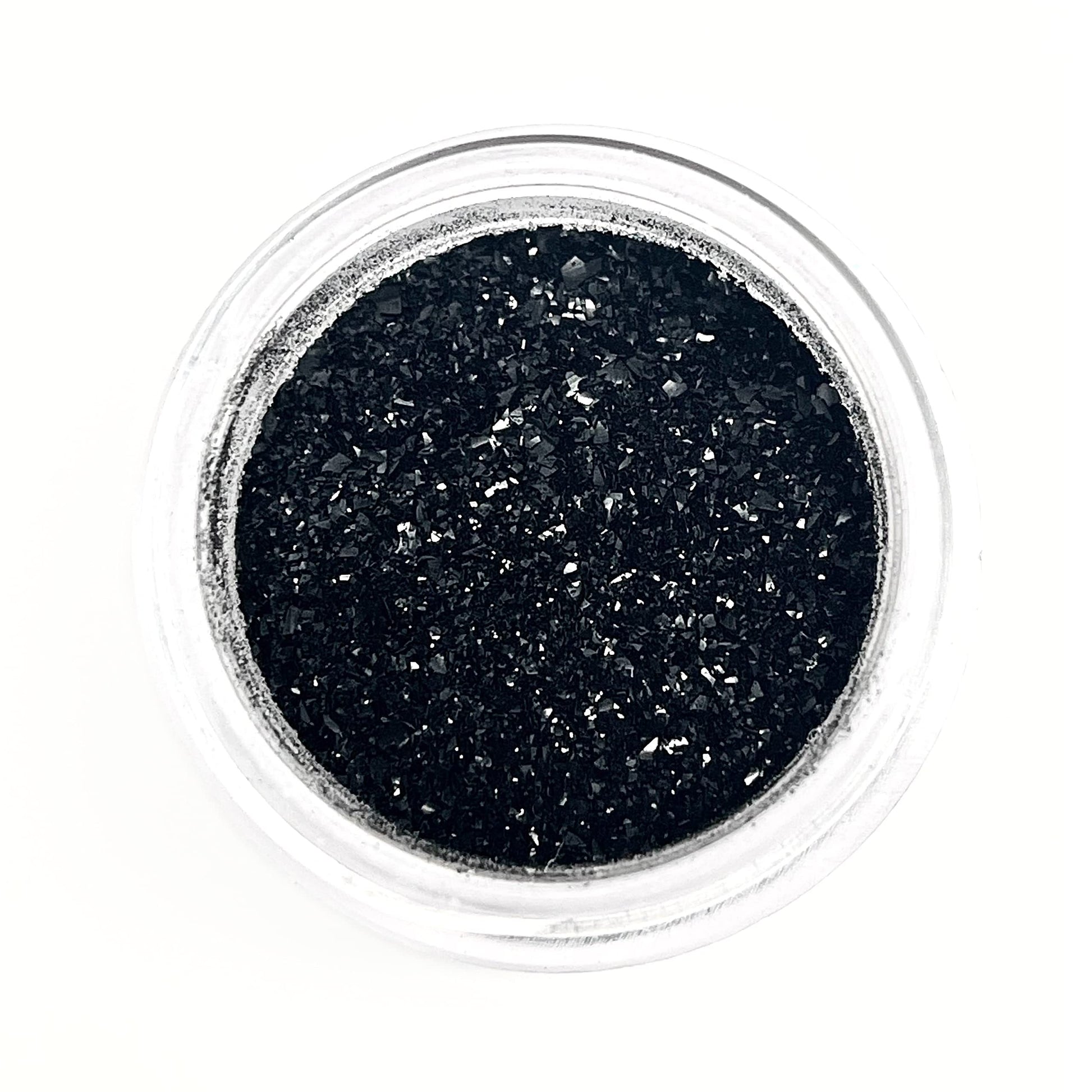 Midnight Black Luxury Edible Cake Glitter – 5 Grams - Vegan, Kosher - Cakes, Cupcakes, Fondant, Decorating, Cake Pops, Candy, Usa Made