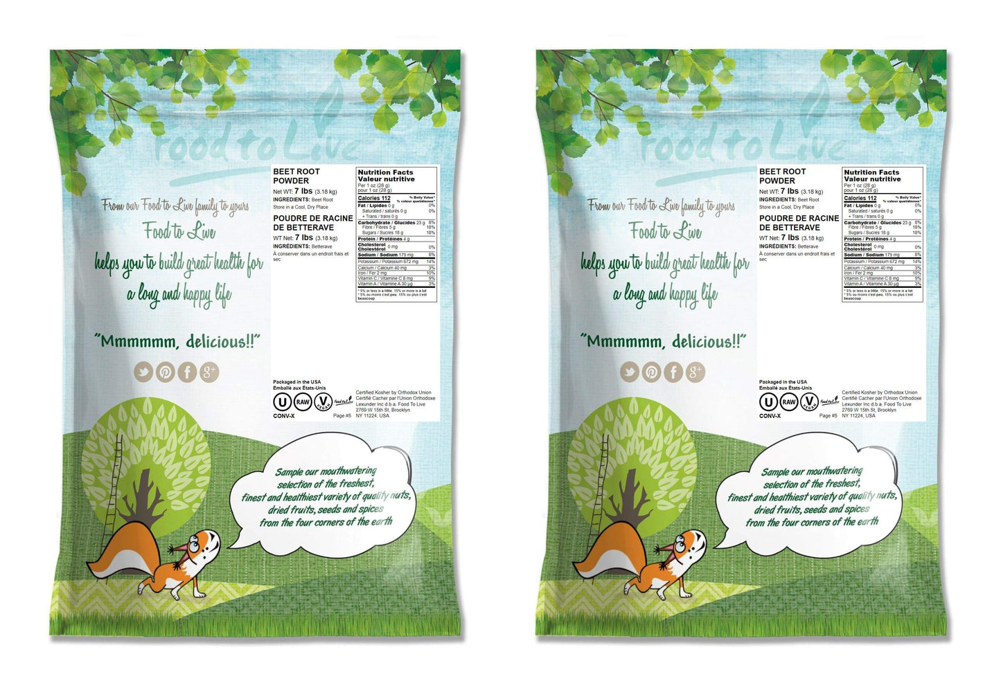 Beet Root Powder, 14 Pounds - Finely Ground Dried Beet Root, Pure, Kosher And Vegan, Raw Superfood. Bulk Powder. Rich In Folate,