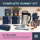 Magical Butter Complete Infusion & Gummy Kit - MB2E Machine  Lime & Mango Mix  DecarBox  10 mL Silicone Molds  Spatulas & Measuring Cups
