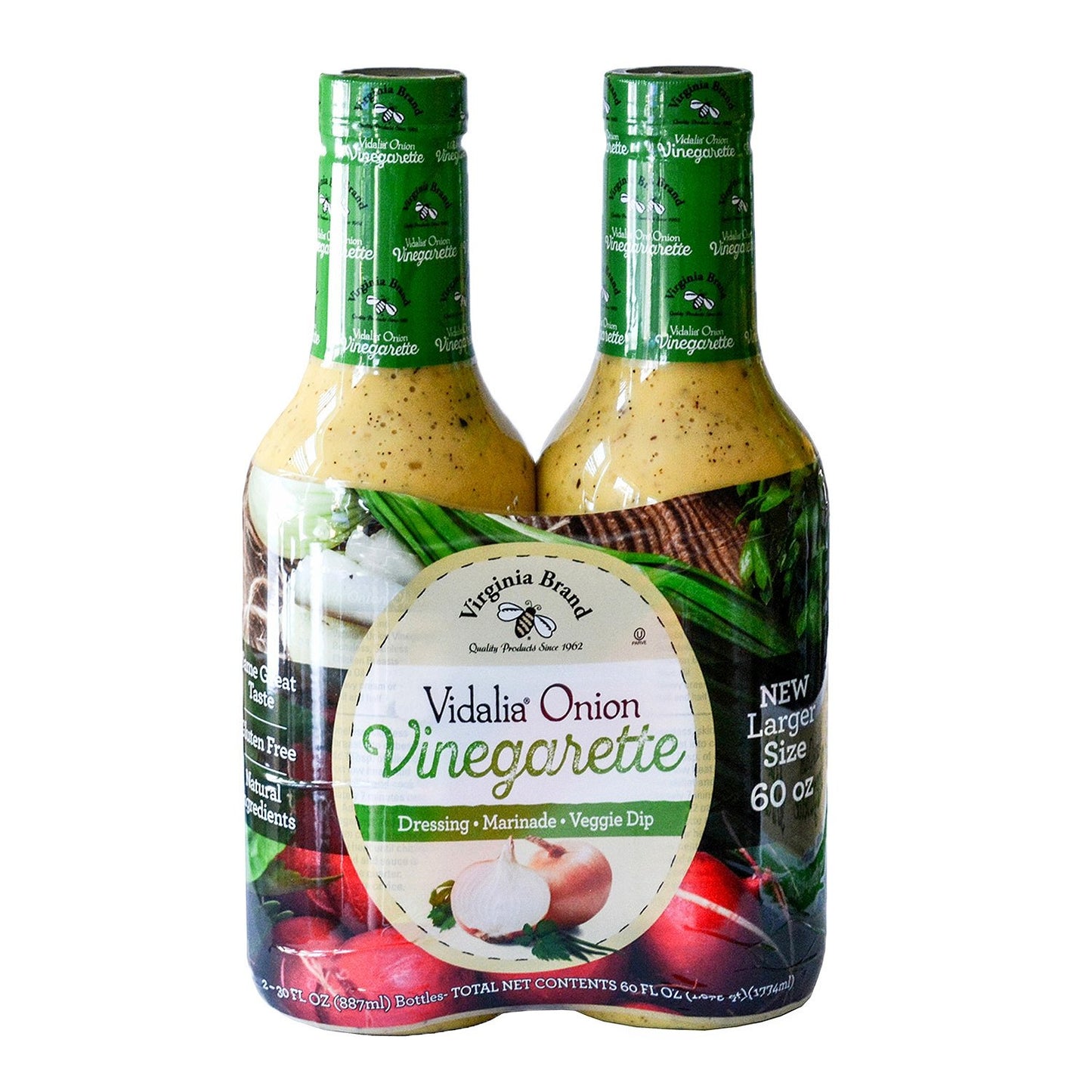 Virginia Brand Vidalia Onion Vinaigrette (30 Ounce ea., 2 Pack) (Pack of 2)