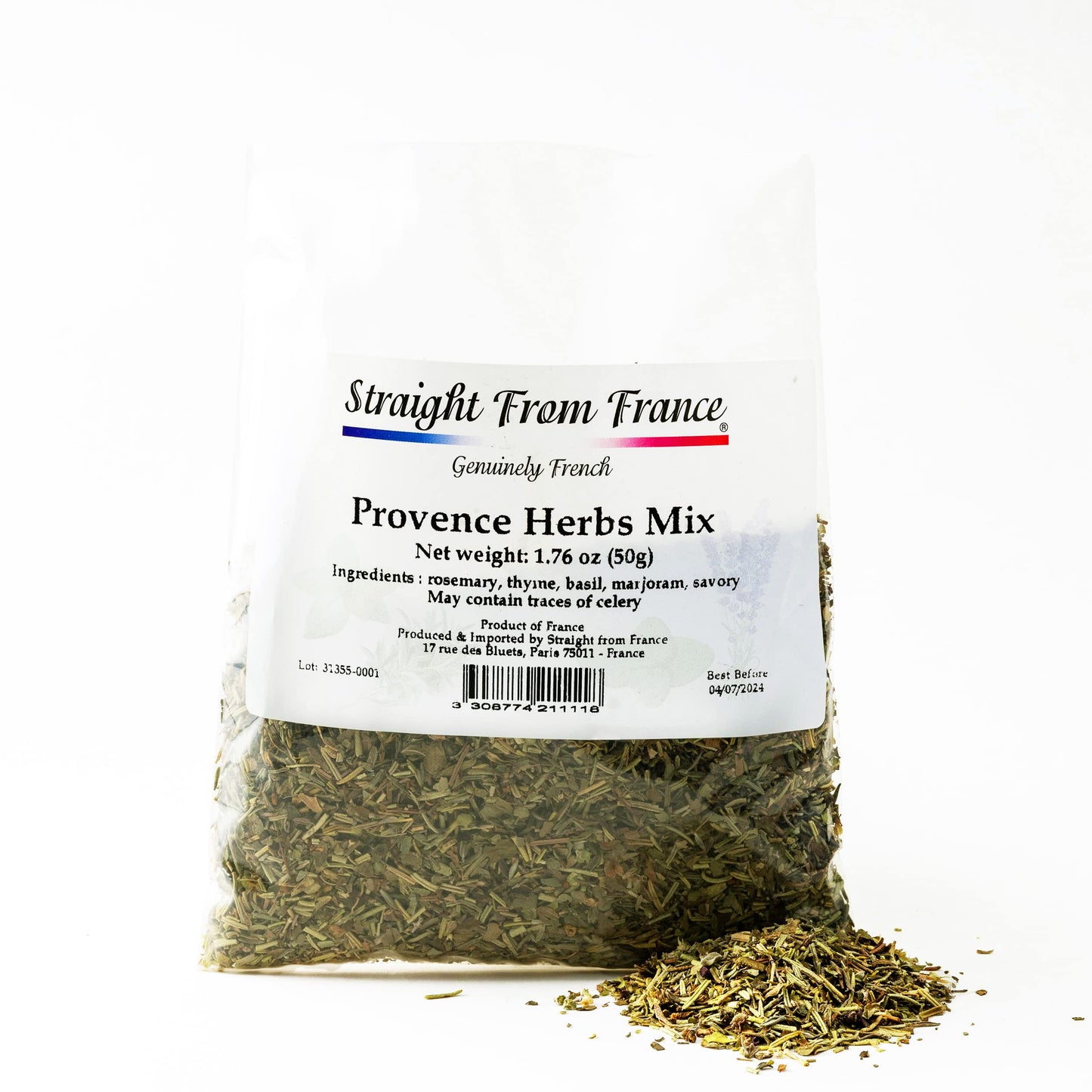 Straight From France Genuinely French, Provence Herbs Mix Seasoning from France 1.76oz