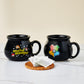 Harry Potter, Character Tea Gift Set, Includes A Pair Of Cauldron Mugs And 36 Black And Green Tea Bags In 9 Flavors, Perfect For Harry Potter Party