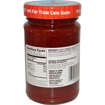 Crofters Organic Strawberry Spread, 16.5 oz, 1.03 lb, Premium Quality