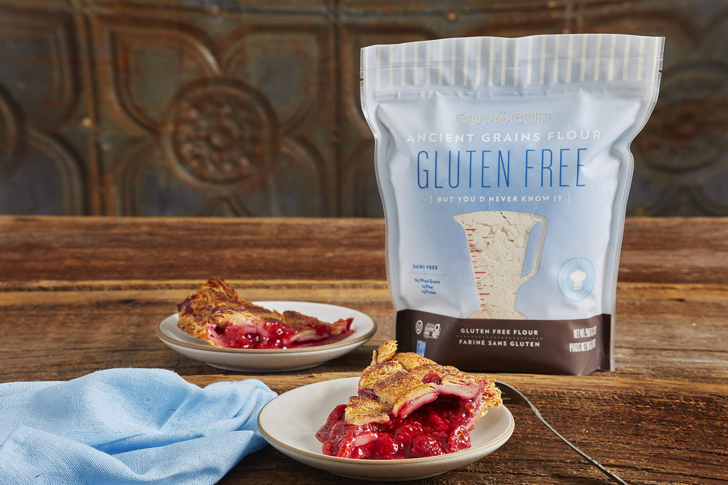 Cup4Cup Ancient Grains Flour, 1 Pounds, Certified Gluten Free, 1:1 Conventional Flour Substitution, Non-Gmo, Kosher, Made In The Usa