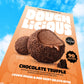 DOUGHLICIOUS Chocolate Truffle Cookie Dough & Gelato Bites, 6.77 OZ