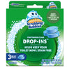Scrubbing Bubbles Continuous Clean Drop-Ins Toilet Cleaner Tablet, Repels Tough Hard Water And Limescale Stains, Blue Discs, 423