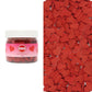 Mystic Sprinkles Valentine's Day Themed Candy Shapes Sprinkles (Jumbo Red Hearts, 2oz Jar)