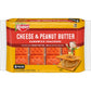 Keebler Sandwich Crackers, Lunch Snacks, Cheese and Peanut Butter (4 Trays, 32 Packs)