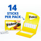 Trident Sugar-Free Chewing Gum, Pineapple Twist, 12 Packs of 14 Pieces, Yellow/Orange