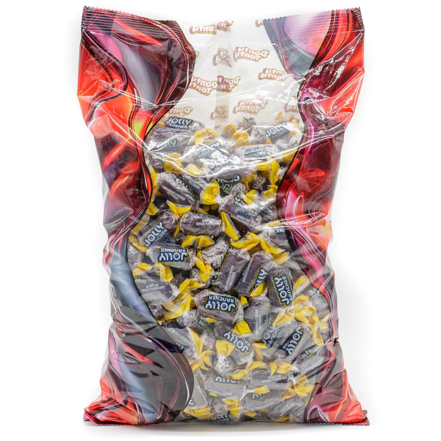 Jolly Rancher Hard Candy Grape 5 Lb - Bulk Bag, Individually Wrapped, Old Fashioned, Fruit Flavored Candies
