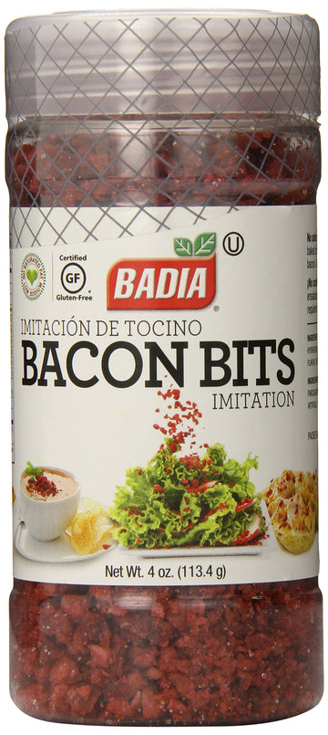 Badia Bacon Bits Imitation, 4 Ounce (Pack Of 12)