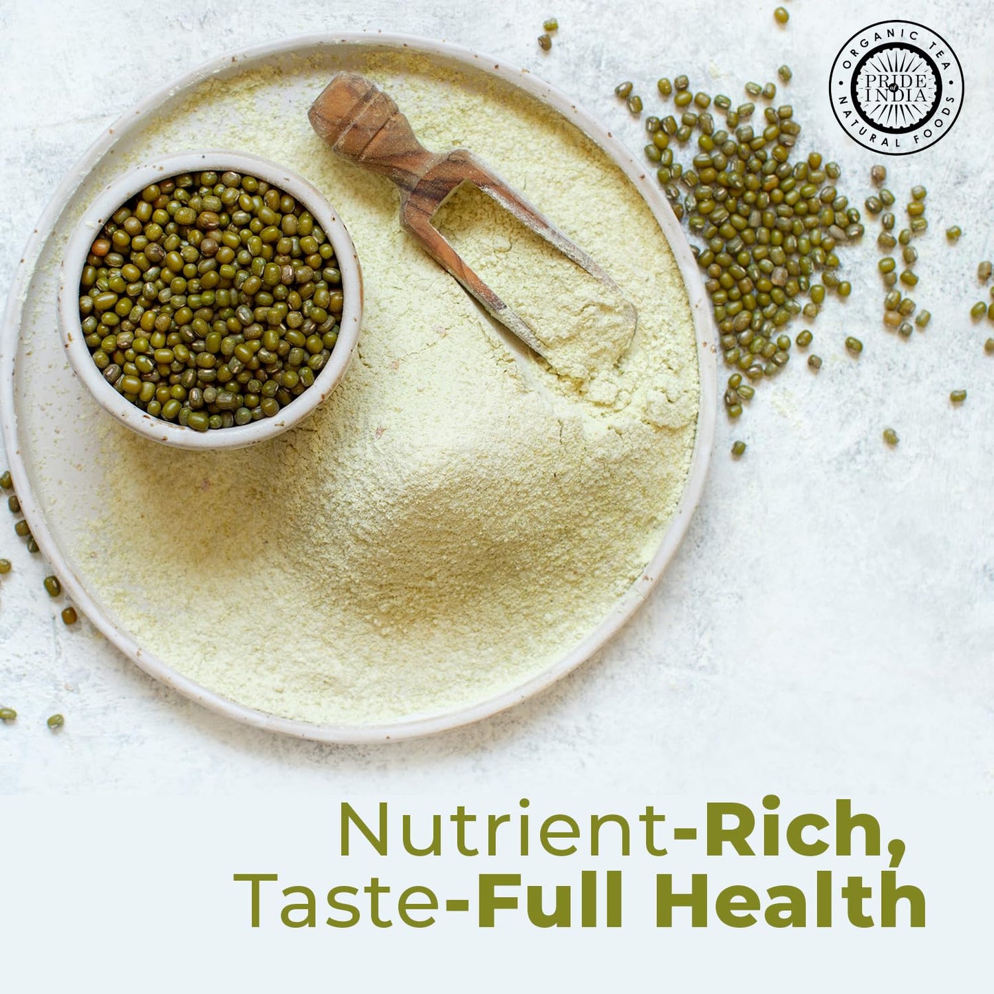 Pride Of India Mung Bean Flour (1 Lbs)