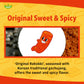 DELIEF Rabokki Sweet and Spicy Original Flavor 165g - Korean Street Food, Ramen Noodle and Tteokbokki Rice Cake, Quick Meal