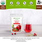 Z Natural Foods Organic Essential Reds, Organic Juice Powder, Super Blend Of 10 Red Fruits And Vegetables, Superfood Smoothie Po