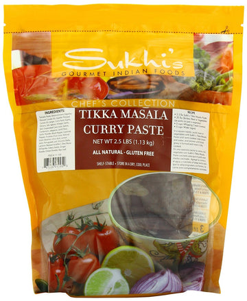 Sukhi'S Indian Curry Sauce - Chicken Tikka Masala Sauce 2.5Lbs, Gluten Free Tikka Masala Paste Tikka Masala Simmer Sauce Indian