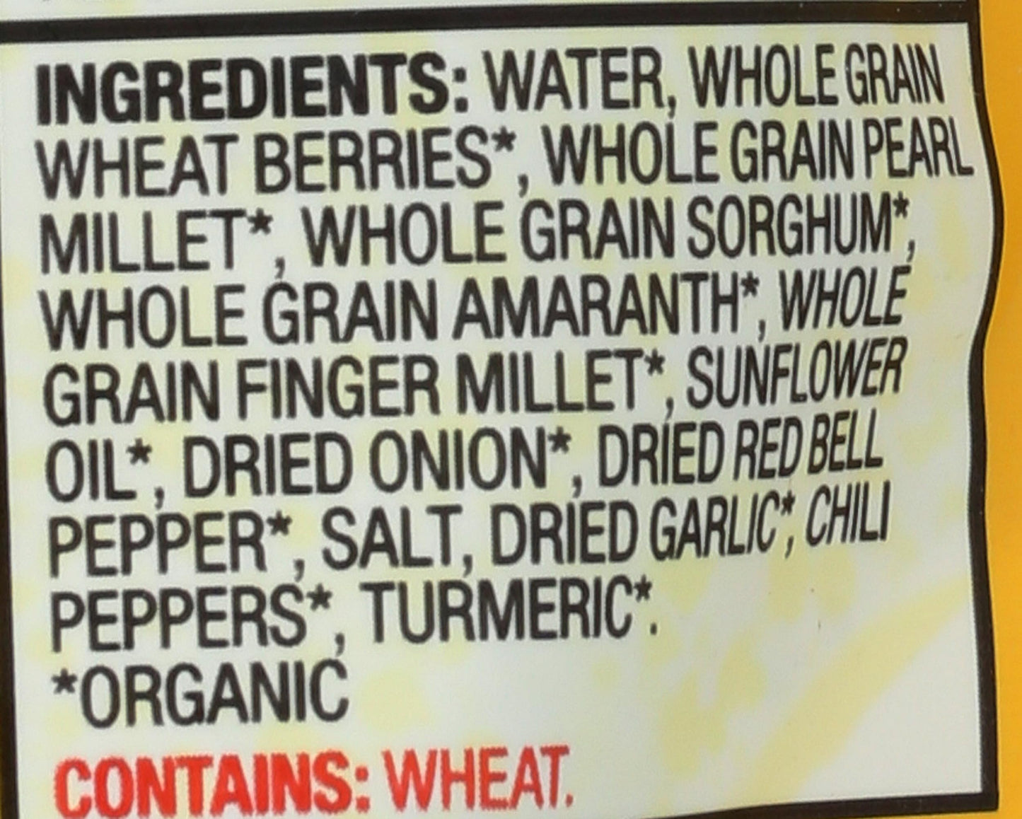 Tasty Bite Organic Ancient Grains, 8.8 Ounce (Pack Of 6), Ready To Eat, Millet, Amaranth, Turmeric Microwavable, Vegan