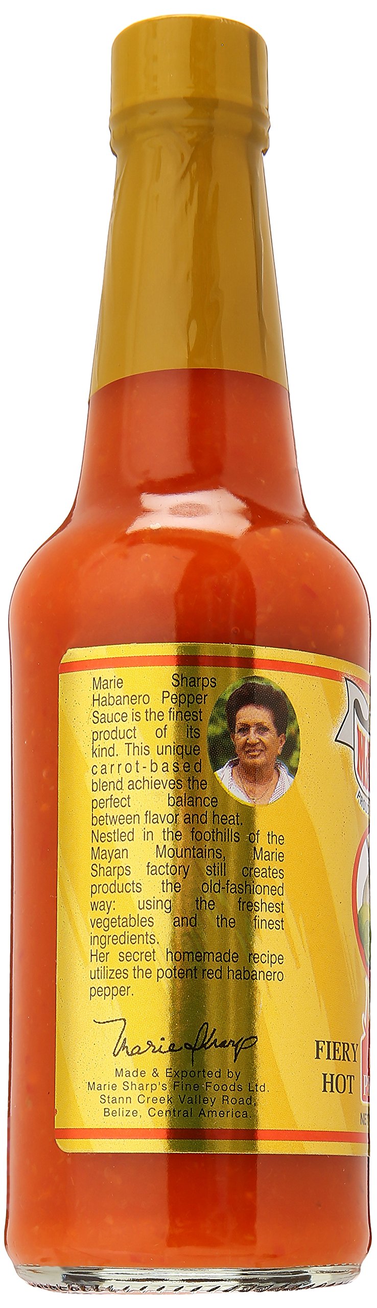 Marie Sharp'S Fiery Hot Habanero Hot Sauce | 10 Oz