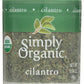 Simply Organic Mini Cilantro Leaf, 0.14 oz, Pack of 1, Model 50014