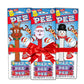 Needzo Christmas Candy Dispensers With Refill Rolls, Assorted Holiday Characters, Stocking Stuffers For Boys Or Girls, Pack Of 3