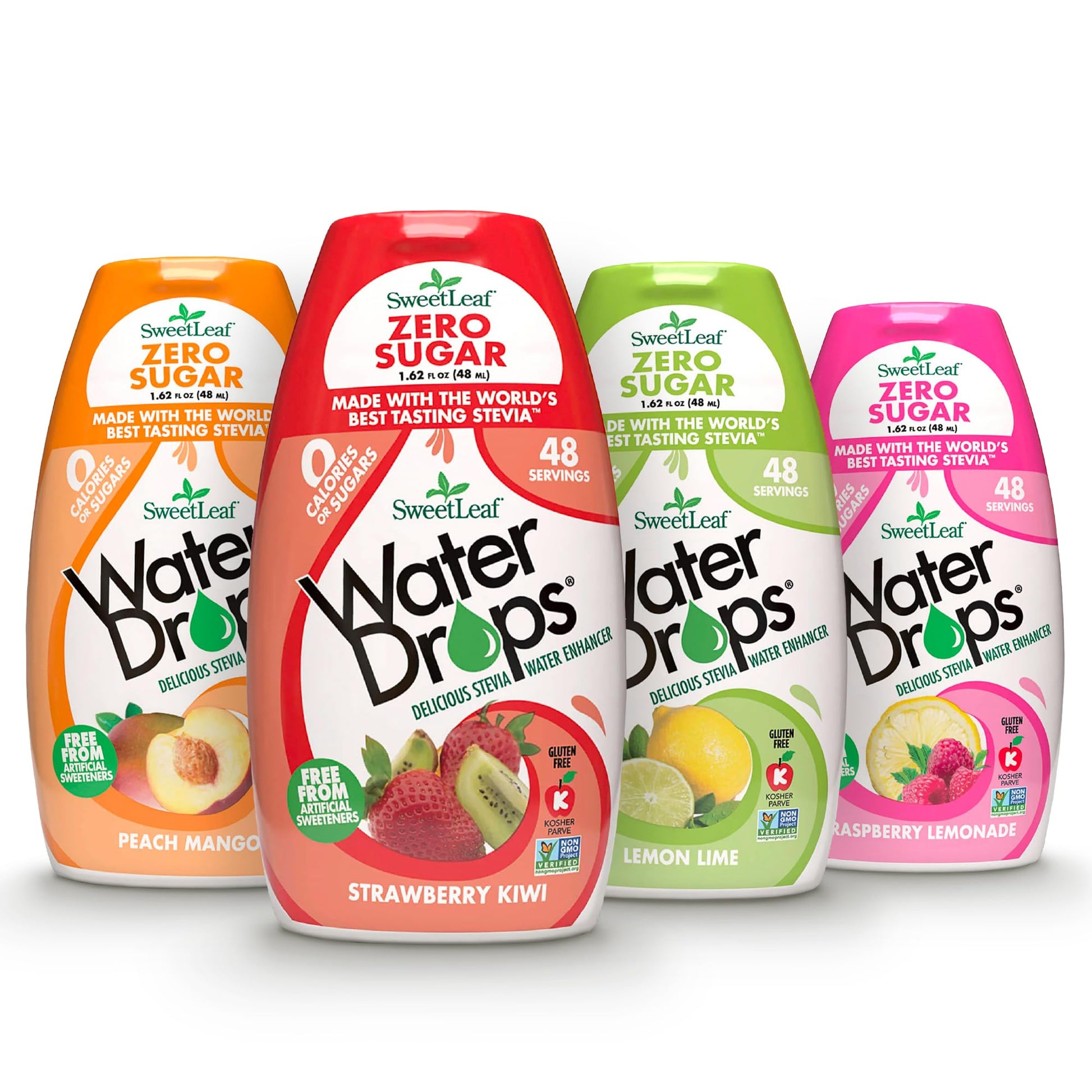 SweetLeaf Water Flavoring Drops - Sugar Free, Zero Calorie, Keto Friendly - 1.62 Fl Oz (Variety Pack of 8)