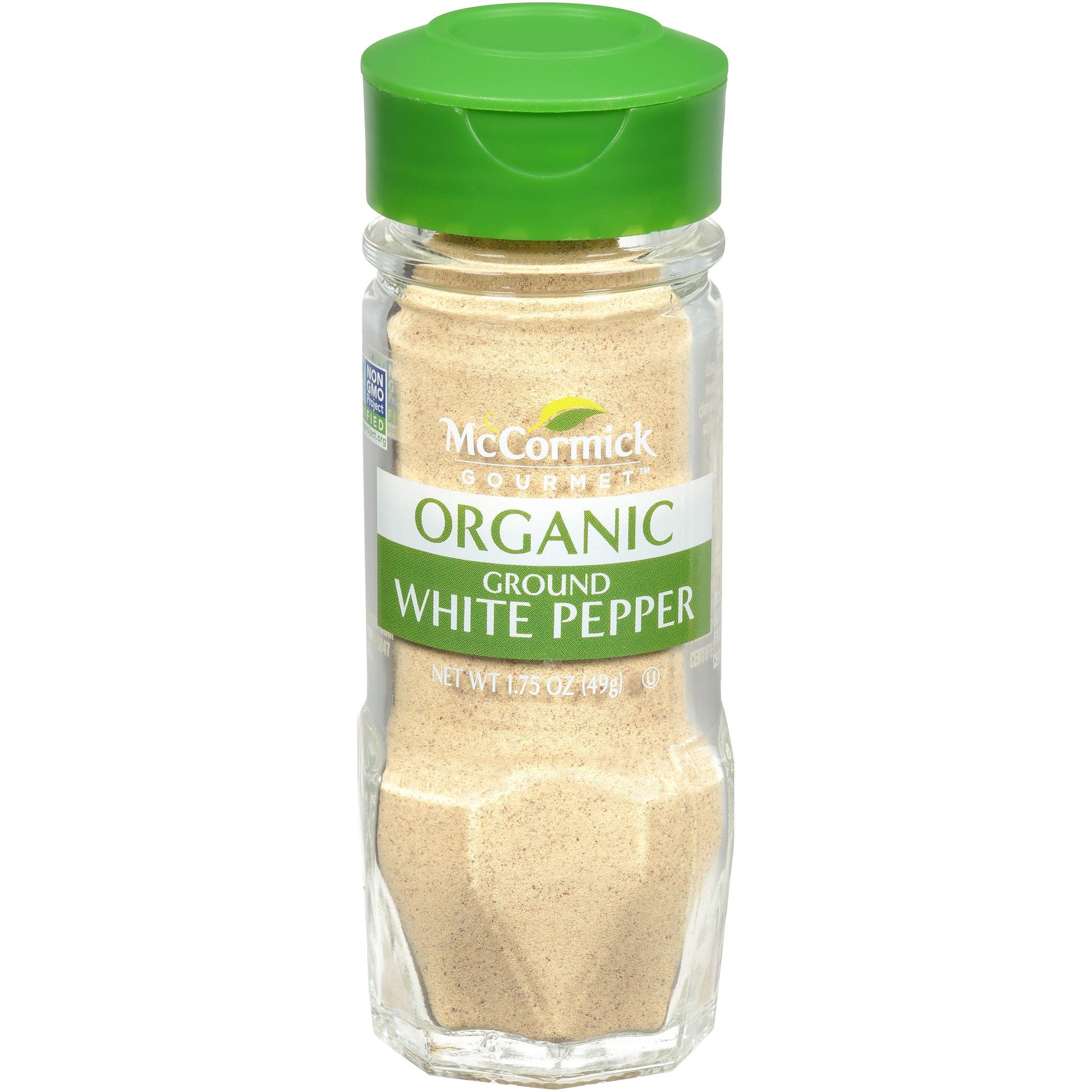 McCormick Gourmet Organic Ground White Pepper, 1.75 Oz, Model 900029325